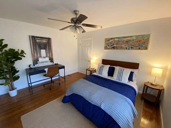 staged bedroom