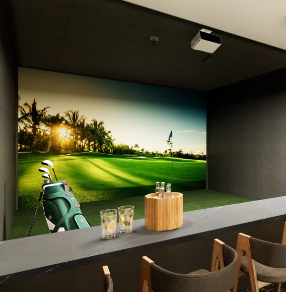 golf simulator