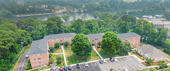 Aerial View at Woodlee Terrace Apartments, Woodbridge