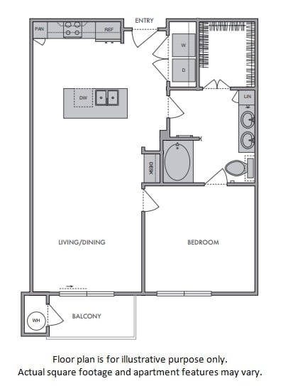 C Floor Plan C Floor Plan at Windsor Lantana Hills, Texas, 78735