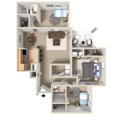 Westover I Floor Plan at Ashton Creek in Chester, VA 23831