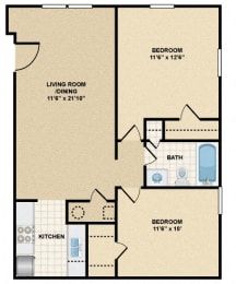  Floor Plan Burmingham II