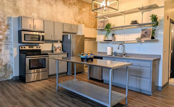 Kitchen Unit at Gaar Scott Historic Lofts, Minneapolis, 55401