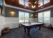 Thumbnail 9 of 30 - Billiards Room at The Heritage at Arlington Apartment Homes, Greenville