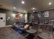 Thumbnail 12 of 30 - Theater Room at The Heritage at Arlington Apartment Homes, North Carolina