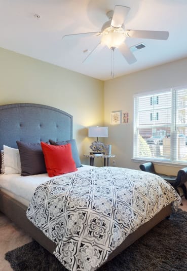 Master Bedroom at The Heritage at Arlington Apartment Homes, Greenville, NC 27834