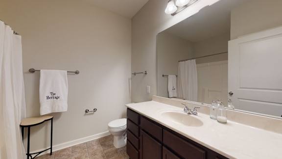 Vanity Lights at The Heritage at Arlington Apartment Homes, Greenville, NC