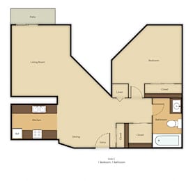  Floor Plan Unit Type C
