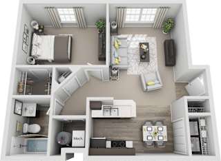 Lake Club One Bedroom One Bath