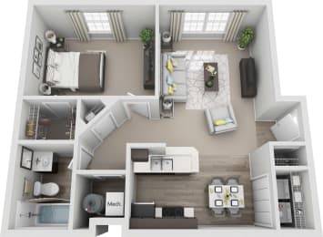 Lake Club One Bedroom One Bath