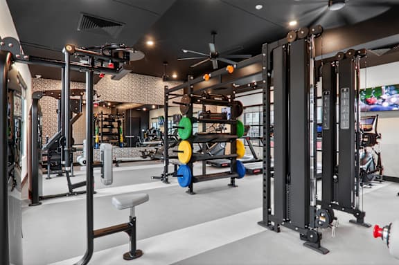 Fitness Center at The Logan Luxury Apartments, Nampa, ID, 83651