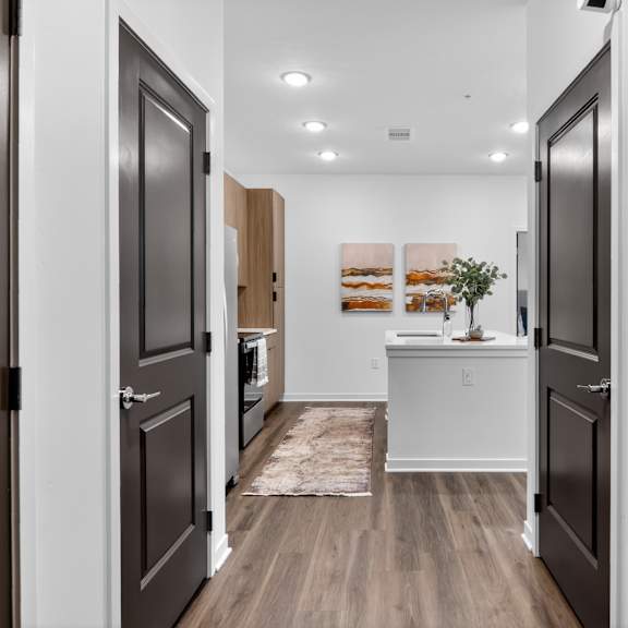 Hallway at The Logan Luxury Apartments, Nampa, ID, 83651