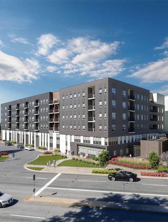 Property building at Union at Rivers Edge, Des Moines, IA