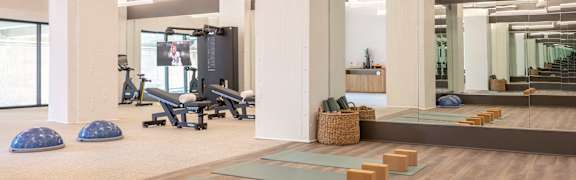 Bright Yoga studio at Lofts at Centennial Yards, Atlanta, GA, 30303