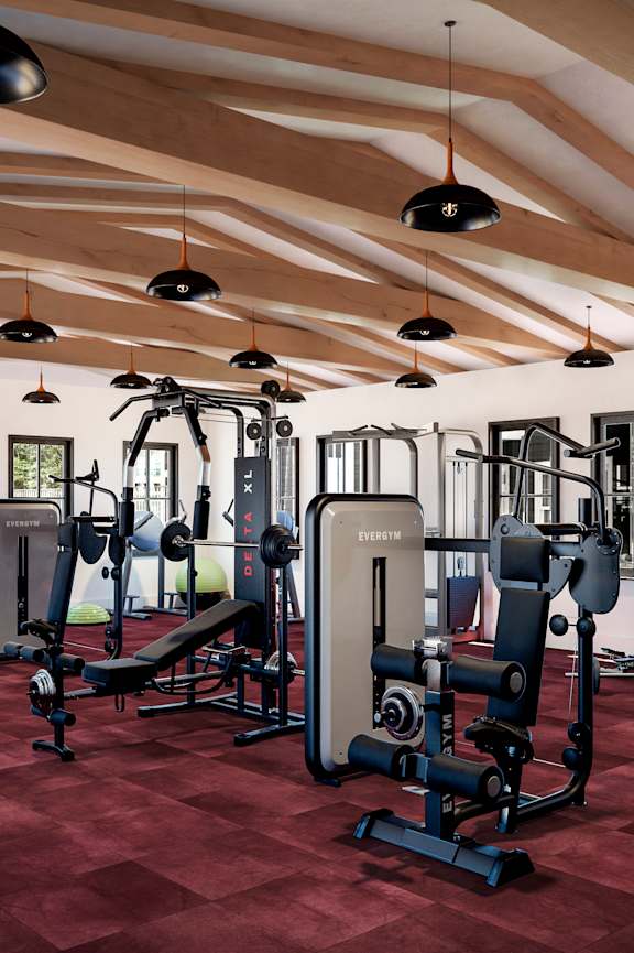 Fitness Room at 198 Milltown Apartments, Burlington, 27215