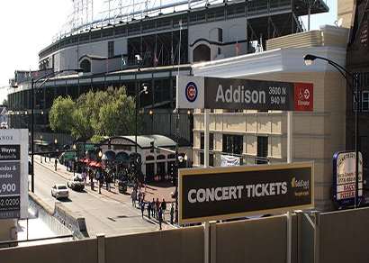A large stadium at Residences at Addison Clark, Chicago, IL