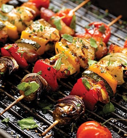 Outdoor grill at 735 Truman Apartments, Hyde Park, MA