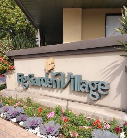 Fig Garden Village Sign