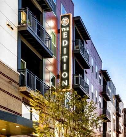 The building is called The EDITION.