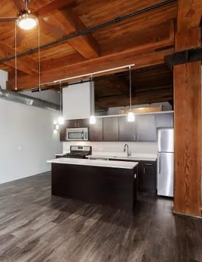 Kitchen Unit at Carriage House Lofts, Chicago, 60605