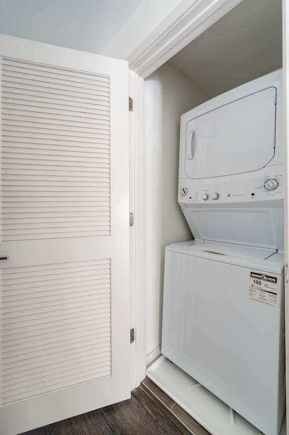 a kitchen with stainless steel appliances and a counter top