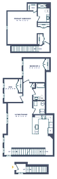 first floor plan of the villa