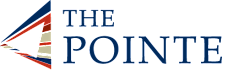 The Pointe logo consists of a stylized letter "P" with a design that resembles a sail.