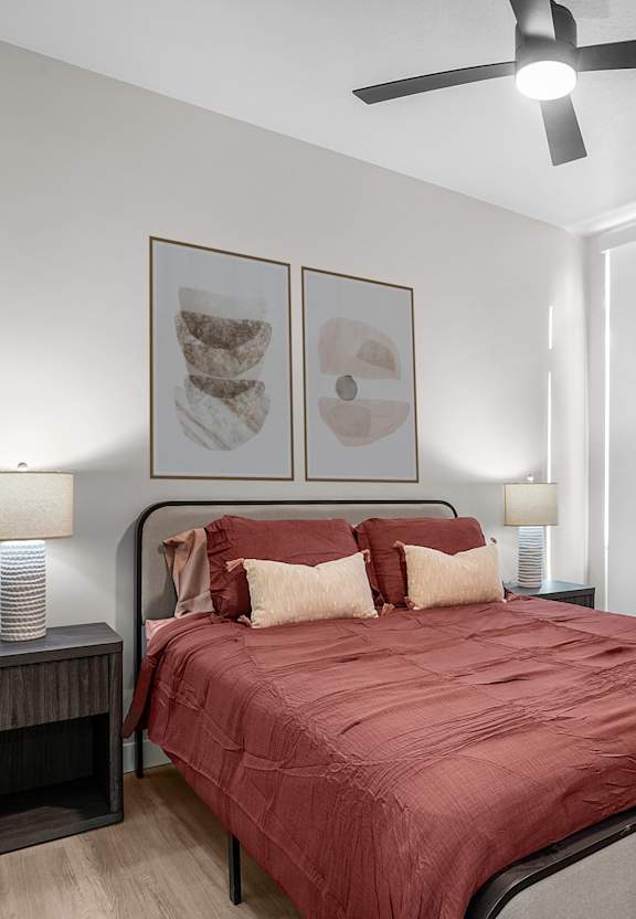 Model Bedroom at The Hendrey