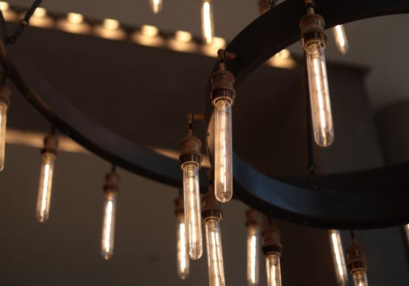 handing lights at Hawkins Press, Charlotte, NC, 28203