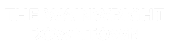 The Wainwright Downtown is written on a green background.