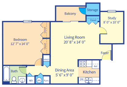 Floor Plan  Carriage Pointe at Aquia Potomac II Floor Plan