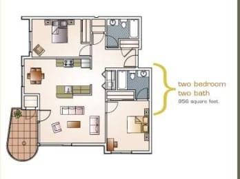Apartment floor plan
