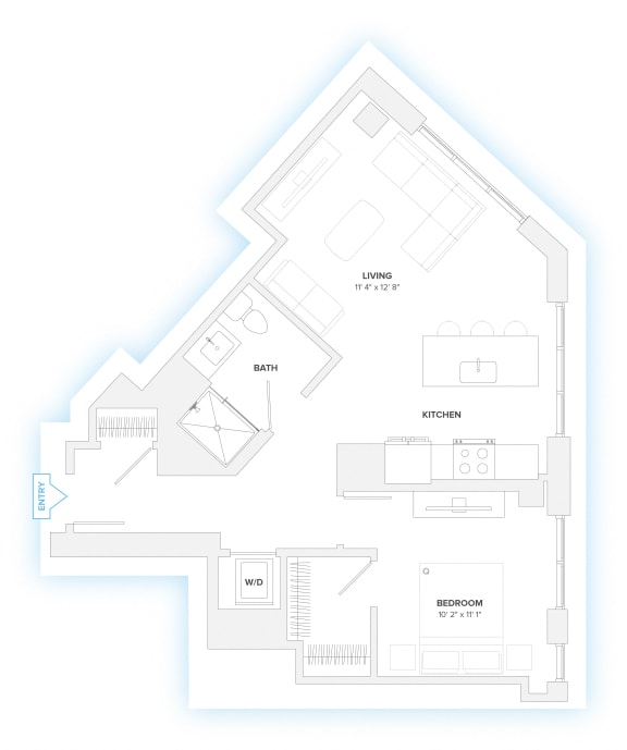 Floor Plans of Avenir in Chicago, IL