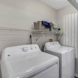 Laundry room with a washer and dryer at Parkway at Silverado Ranch, Las Vegas, NV