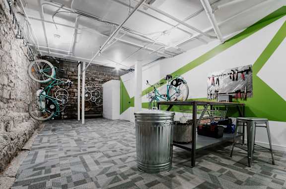 Bike Room + Storage