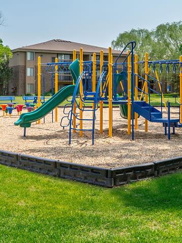 Playground at Lakeside Village Apartments in Clinton Township, MI