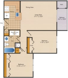 2 bedroom luxury apartments, prince frederick, md