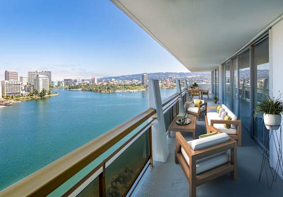 19D Balcony at 1200 Lakeshore, Oakland, California