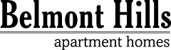 the logo for Belmont Hills Apartments