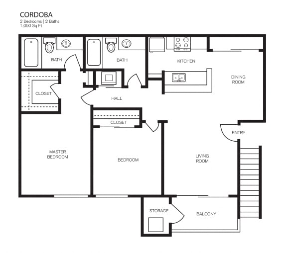 Two Bedroom Two Bedroom