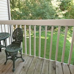 Balcony at McClellan Estates Apartments, Marshall