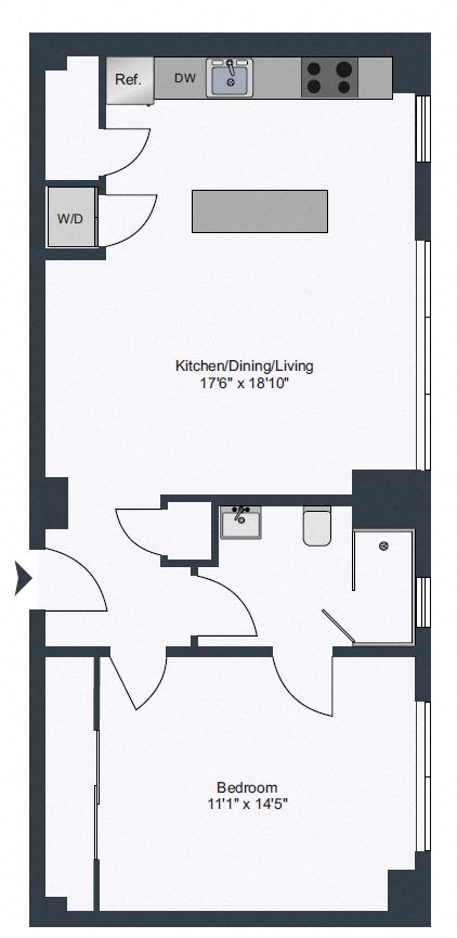 Century 08 tier one bedroom