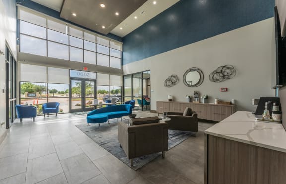 Lobby Area at Residences at 3000 Bardin Road, Grand Prairie, 75052