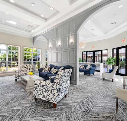 Lobby  at The Lena, Raritan