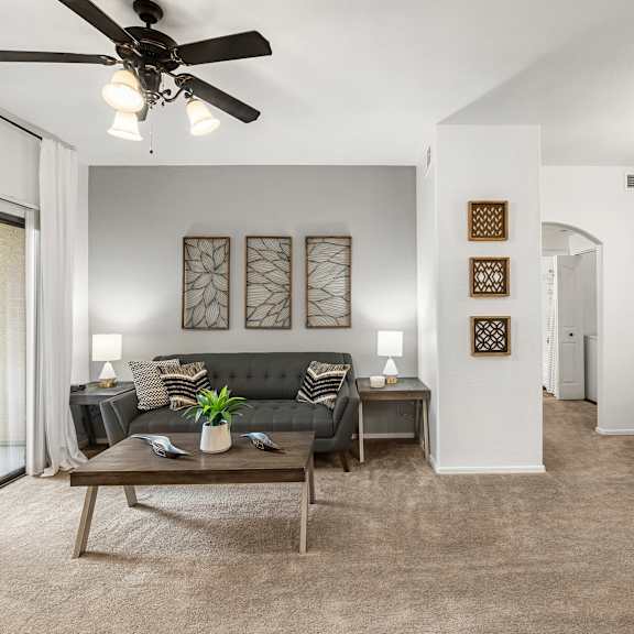 Living Room and dining room at La Borgata in Surprise AZ Feb 2020