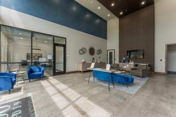 Spacious Lobby Area at Residences at 3000 Bardin Road, Grand Prairie, TX, Texas