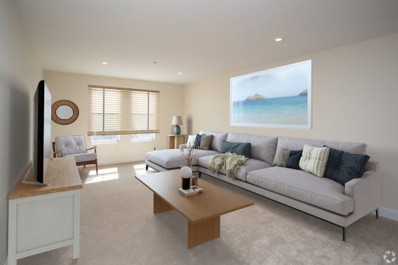 the living room