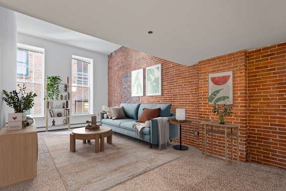 Clubroom at Parkside Apartments, St. Paul, Minnesota