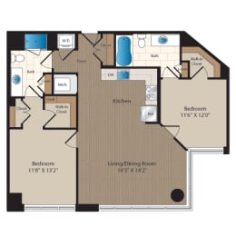 McLean VA 2 bedroom apartments