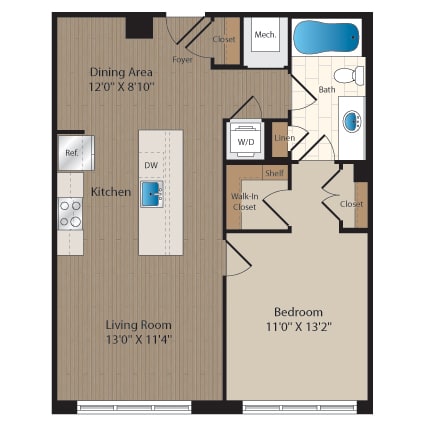 one bedroom apartments McLean VA